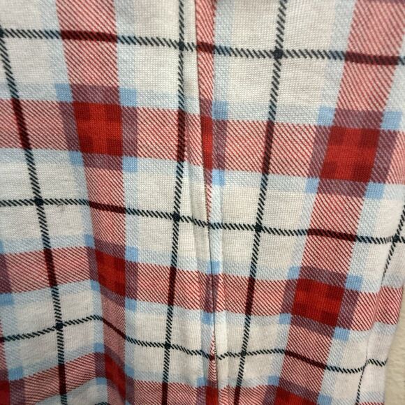 Wondershop Target Baby Size 3-6 Red Plaid Matching Family Sleep Footed Pajamas - Picture 2 of 9